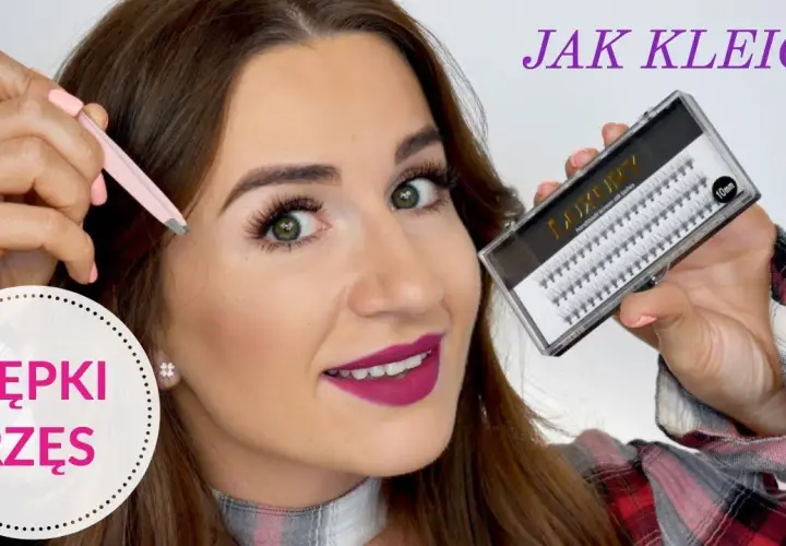 Jak założyć kępki rzęs - uniknij najczęstszych błędów przy aplikacji